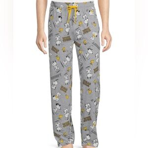 Peanuts Snoopy Men’s Pajama Lounge‎ Pants 2XL Sleep Bottoms NWT